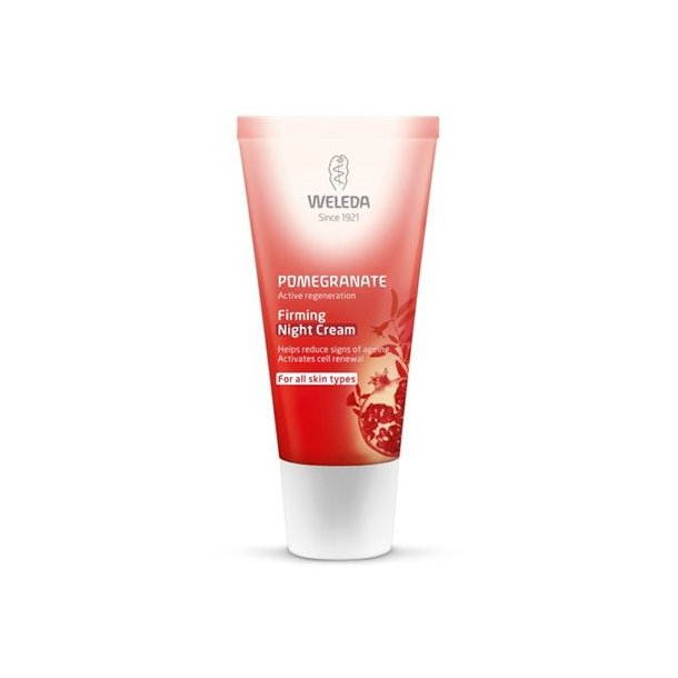 Weleda Night Cream Firming Pomegranate - 30 ml Bedst fr 11/24