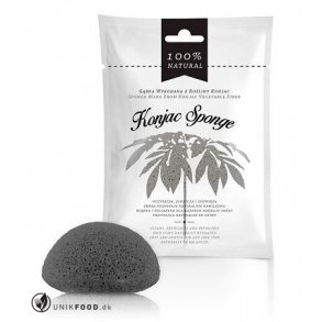 Konjac Sponge - Sort til uren og fedtet hud
