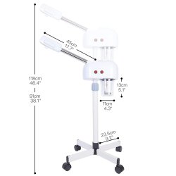 Ansigtsdamper med ozon og analog betjening