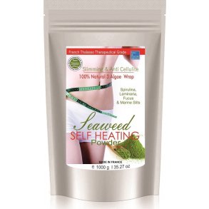 Detox Kropsindpakning m. alger og mudder - Slanke og anti-cellulitisbehandling - 1000 g.