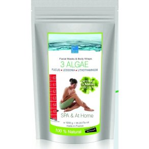 3 ALGAE Seaweed Powder - Reducere cellulite og aldningstegn
