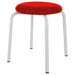 Taburet med hynde Eksklusiv - H: 45 cm.