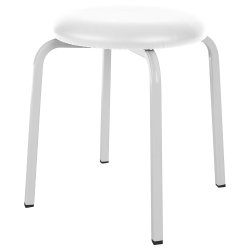 Taburet med hynde Eksklusiv - H: 45 cm.