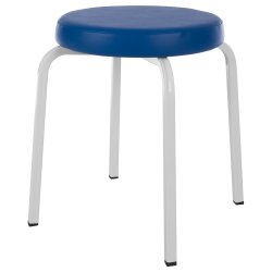 Taburet med komforthynde - H: 45 cm.