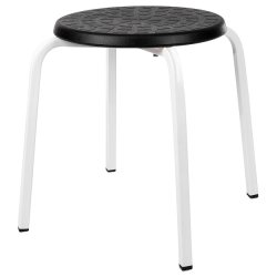 Taburet Stabelbar Eksklusiv - Sort