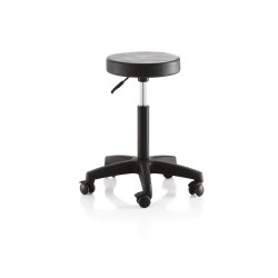 Master Arbejdsstol til frisr - Bredt sde - Hjde: 55-67 cm.