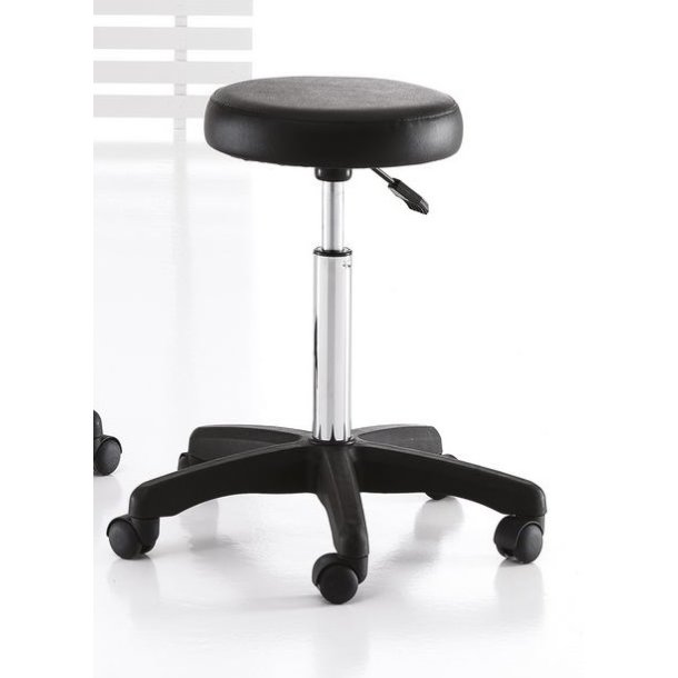 Smart Arbejdsstol til frisr - Hjde: 56-68 cm.