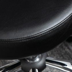 Homcom Arbejdsstol/salonstol med rygst�tte - Siddeh�jde fra 51 - 66 cm.
