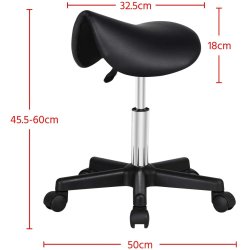 Arbejdsstol i Sadelform