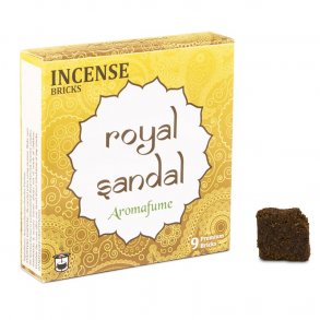 Aromafume Røgelsesterninger Royal Sandal - 9 stk.
