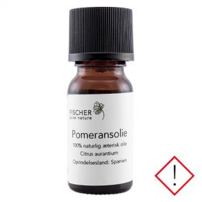 Fischer Pure Nature æterisk Pomeransolie - 10 ml. Bedst før 04/24