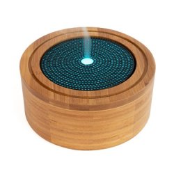 Elia Aromadiffuser med ultralyd og LED-lys - Bambus