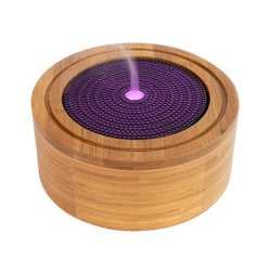 Elia Aromadiffuser med ultralyd og LED-lys - Bambus