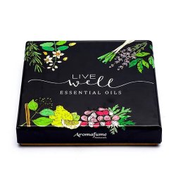 Aromafume Naturals Essentiel duftolie Live Well Gavest - 8 x 10 ml.