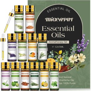 Aromatherapy St 100 % Essentielle olier - 12 x 5 ml