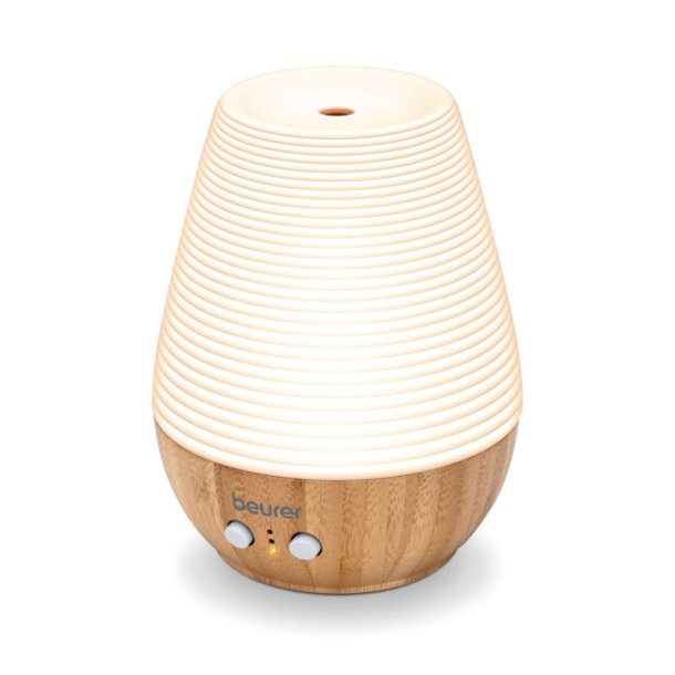 Beurer LA 40 Aromadiffuser med bambus farvet LED lys