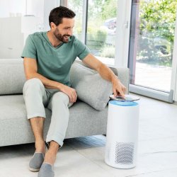 Beurer LR 400 Luftrenser med CADR - Renser luften 99,95% - Passer til rum op til 69 m2.