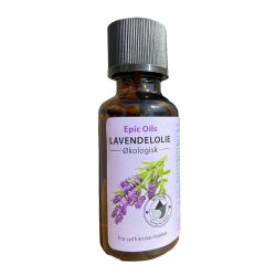 Epic Oils 100% ren terisk Lavendelolie - kologisk - 30 ml.