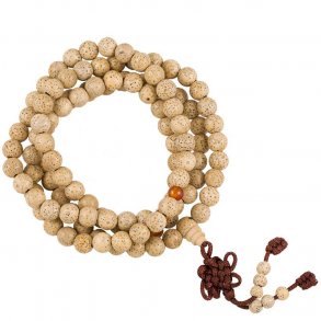 Malakde med Lotus-perler - 108 perler