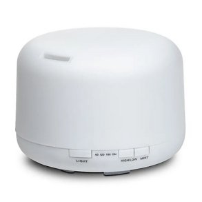 Pure White Aromadiffuser med ultralyd LED - 500 ml.