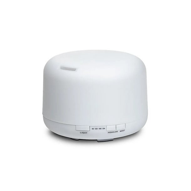 Pure White Aromadiffuser med ultralyd LED - 500 ml.