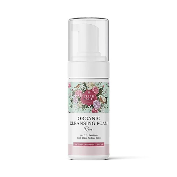 Eliah Sahil Face Cleanser Foam Rose - kologisk - 110 ml.