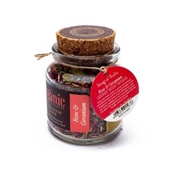 Organic Goodness Rgelse Rose &amp; Geranium - 25 gr./ca. 200 ml.