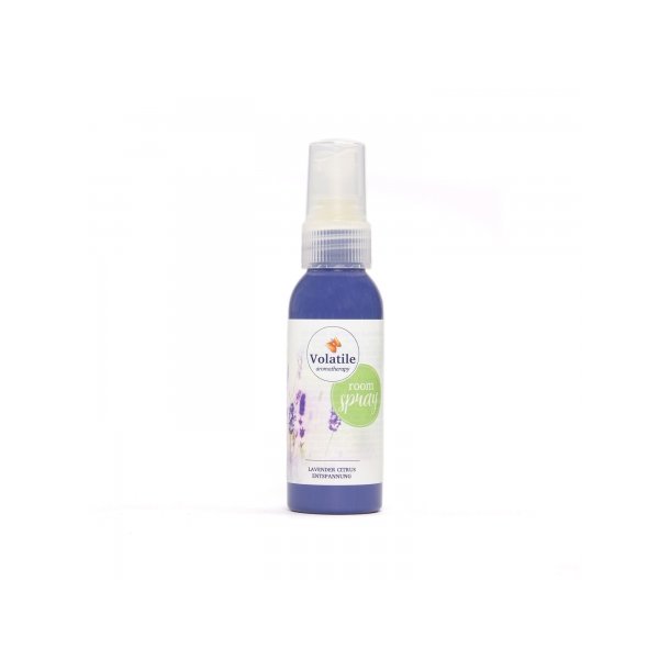 Volatile Afslappende Rumspray med lavendel og citrus - 50 ml.