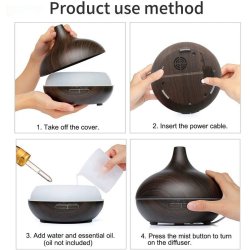 SunTop Aromadiffuser - 300 ml. - Mrkt trlook