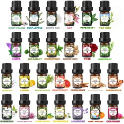 Gavest med 100% rene teriske olier - 35 x 5 ml.