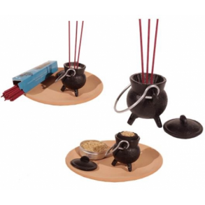 Rgelsesbrnder - Kedel i stbejern med hank - Lille