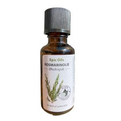 Epic Oils 100% ren terisk Rosmarinolie - kologisk - 30 ml.