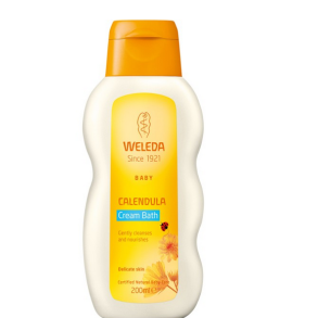 Weleda Baby Calendula Cream Bath - 200 ml.