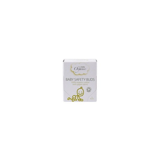 Simply Gentle Organic Vatpinde t. baby ko bomuld 72 stk