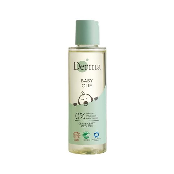 Derma Eco Baby Babyolie - kologisk - 150 ml