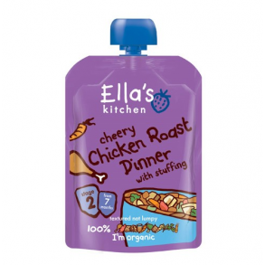 Ellas Kitchen Babymos med kylling og grøntsager - 7 mdr. - økologisk