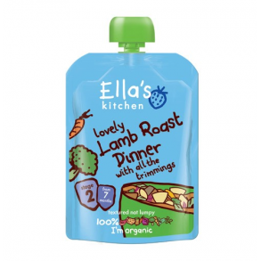 Ellas Kitchen Babymos med lam, kartoffel og grøntsager - 7 mdr. - økologisk