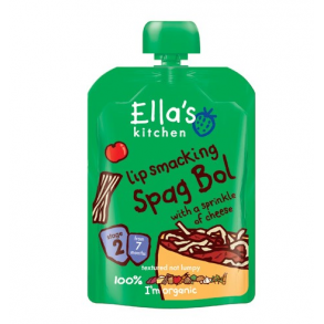 Ellas Kitchen Babymos med spaghetti bolognese- 7 mdr. - økologisk