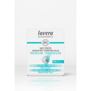 Lavera Naturkosmetik Shampoo BAR - Moisture & Care - Basis Sensitiv