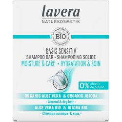 Lavera Naturkosmetik Shampoo BAR - Moisture &amp; Care - Basis Sensitiv