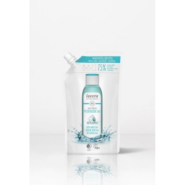 Lavera Naturkosmetik, Refill Bag basis sensitiv Body Wash 2in1 - 500ml