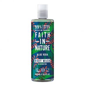 Faith in Nature Aloe Vera Body Wash - 400 ml.