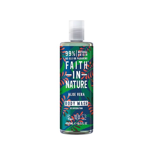 Faith in Nature Aloe Vera Body Wash - 400 ml.