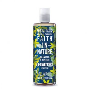 Faith in Nature Alge og Citrus Body Wash - 400 ml.
