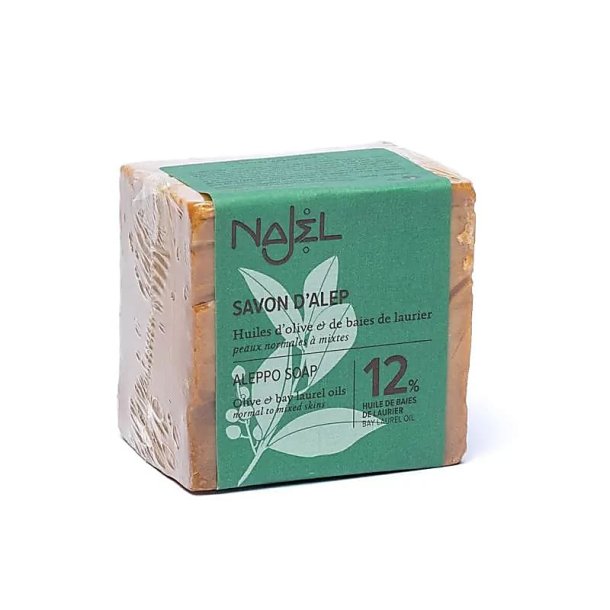 Najel Aleppo Sbebar med Lauerbrolie 12% - 180 gr.