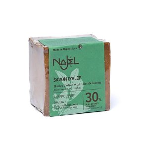 Najel Aleppo Sbebar med Lauerbrolie 30% - 170 gr.