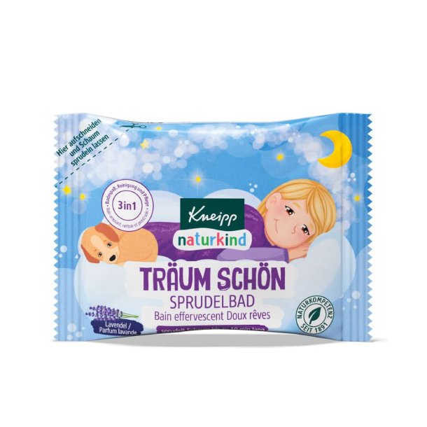 Kneipp Naturbarn Brnebrusetablet til badet - Drm sdt