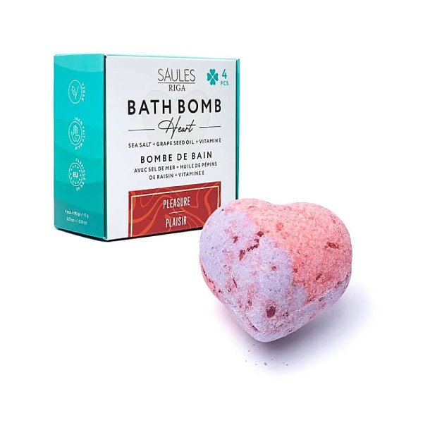 Saules Badebomber - Fornjelse - 4 stk