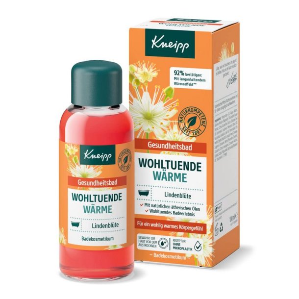 Kneipp Badeolie Lindrende Varme - 100 ml.