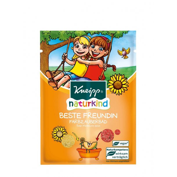 Kneipp Naturbarn Brnebadekrystaller - Bedste veninder - 40 gr.